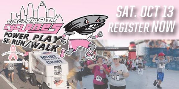 Register for the Cyclones Power Play 5K Run/Walk!!