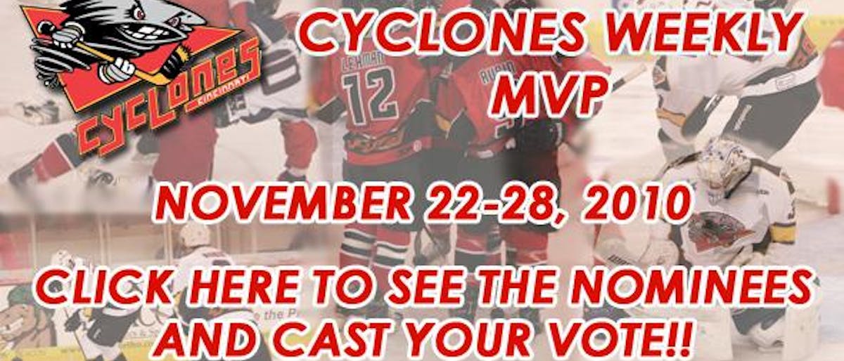 Vote for this Week's Cyclones MVP!!