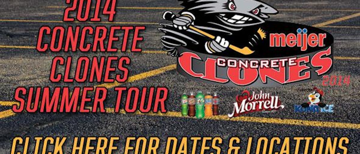 Cyclones Announce Meijer Concrete Clones Summer Tour