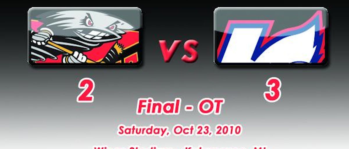 Cyclones Fall to Wings in OT, 3-2