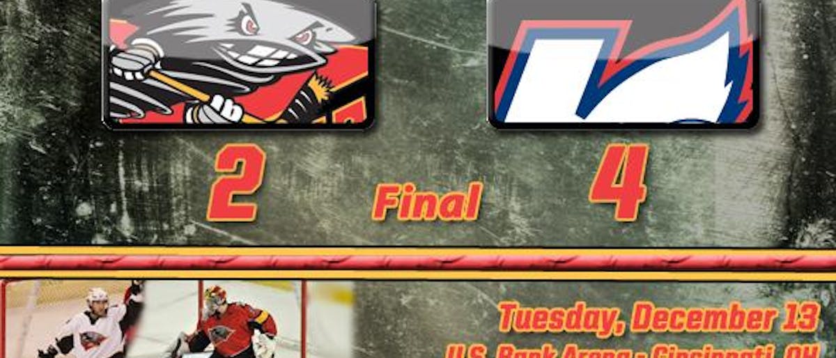 Kalamazoo's Third Period Comeback Dooms Cyclones, 4-2